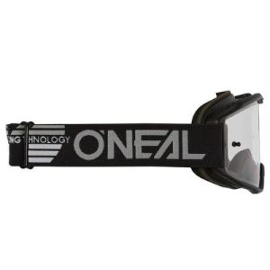 O'NEAL B-10 Solid gyerek zárt szemüveg víztiszta lencsével Black
