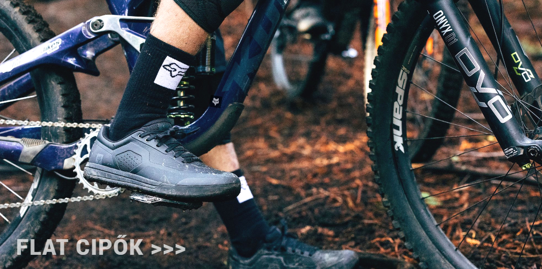 MTB flat cipők