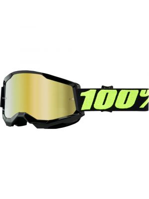 100% Strata 2 MX szemüveg Upsol / Gold tükrös